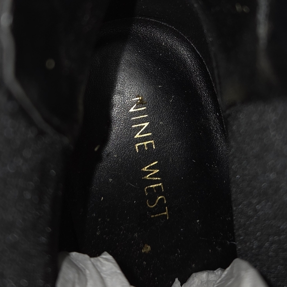 Nine West Brown Leopard Ankle Booties - Picture 5 of 6